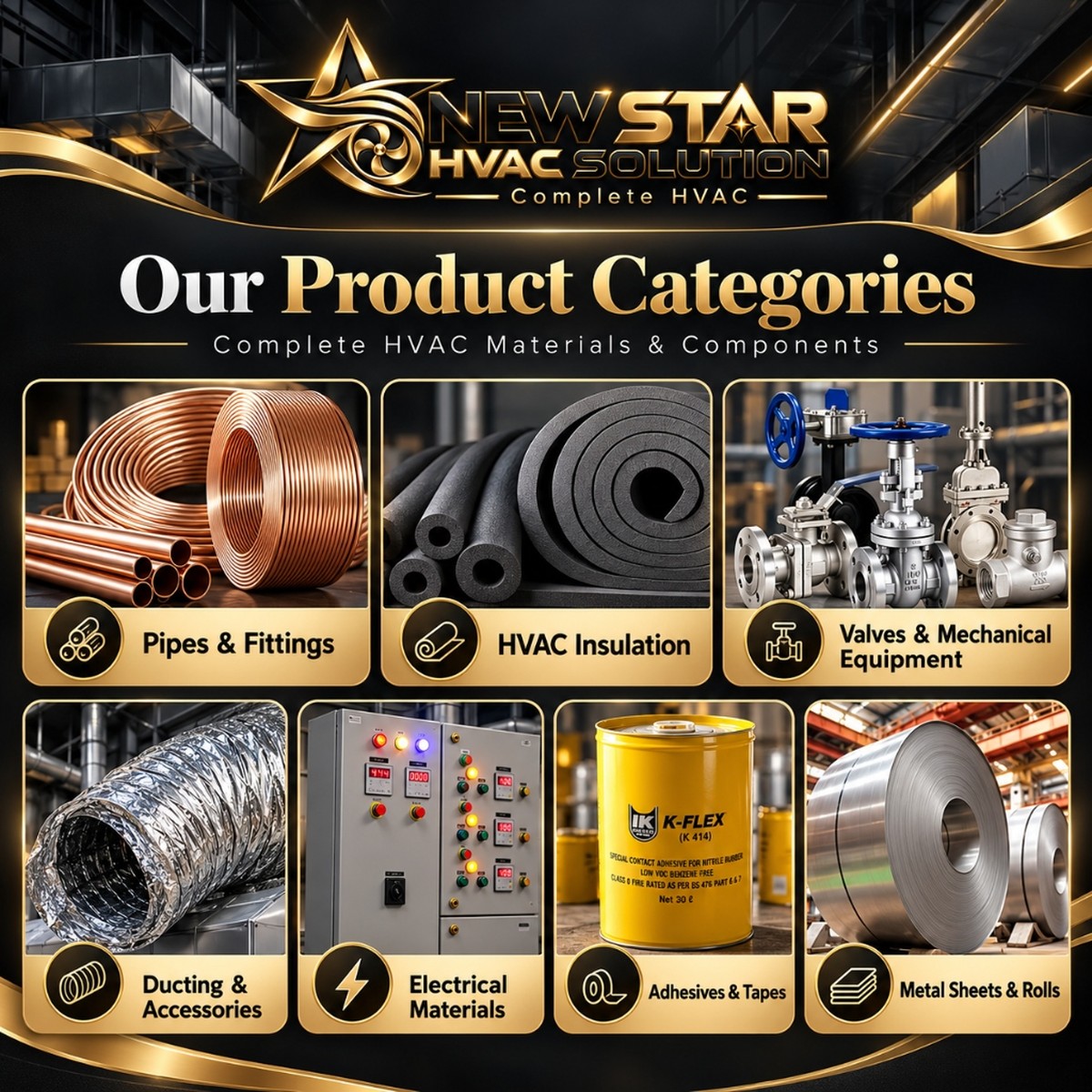 Our Product Categories | New Star HVAC Solution